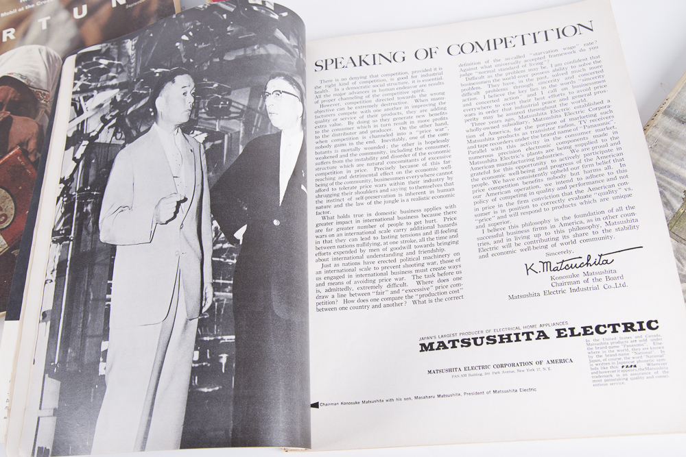 Assortment of Vintage "Fortune" Magazines