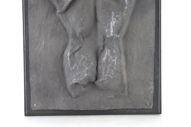 Original Tuska Cast Paper Bas-Relief Sculpture