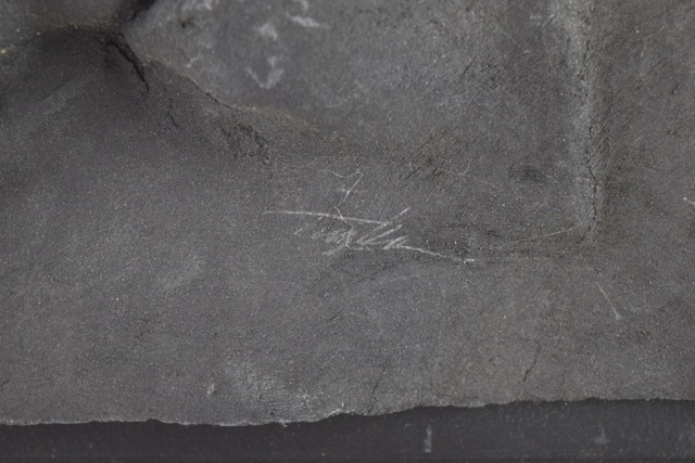 Original Tuska Cast Paper Bas-Relief Sculpture