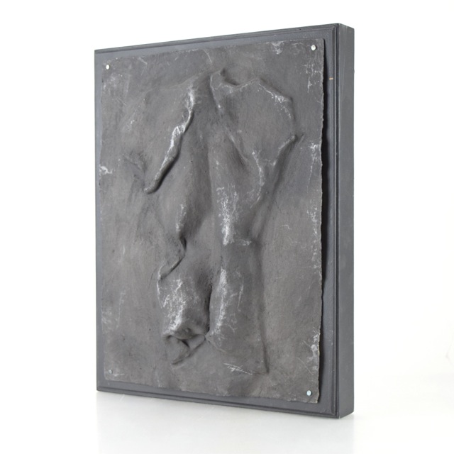 Original Tuska Cast Paper Bas-Relief Sculpture