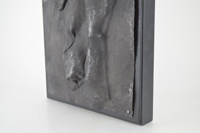 Original Tuska Cast Paper Bas-Relief Sculpture