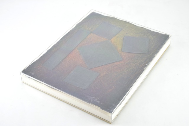 Original Tuska Cast Paper Bas-Relief Sculpture "Four Square"