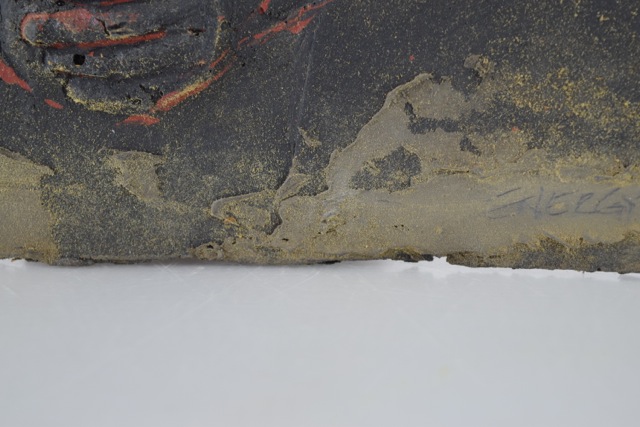 Original Tuska Mixed Media Bas-Relief Sculpture "Energy Source"