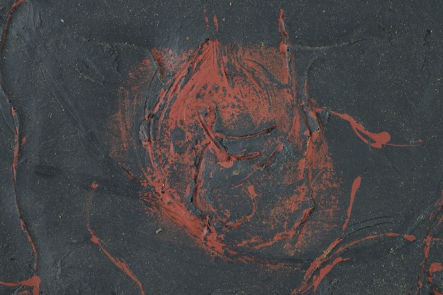 Original Tuska Mixed Media Bas-Relief Sculpture "Energy Source"