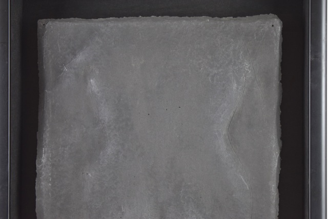 Original Tuska Cast Paper Relief Sculpture "Female Backside"`