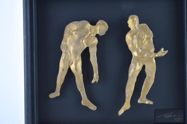 Tuska Illumine Study Bronze Relief Maquette