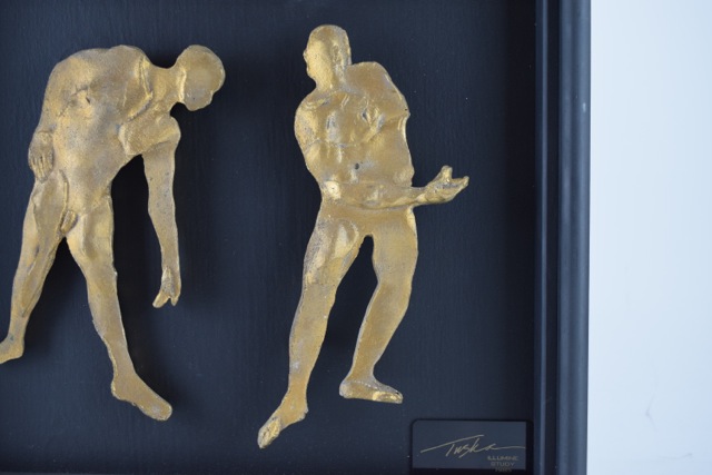 Tuska Illumine Study Bronze Relief Maquette