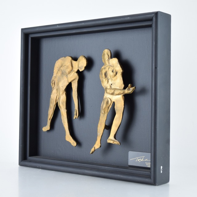 Tuska Illumine Study Bronze Relief Maquette