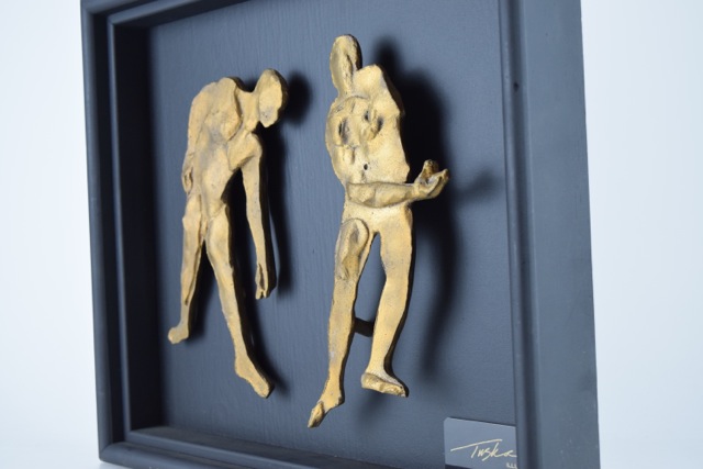 Tuska Illumine Study Bronze Relief Maquette