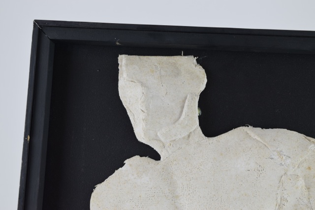 Original Tuska Paper Mâché Relief Sculpture "Study For Illumine"