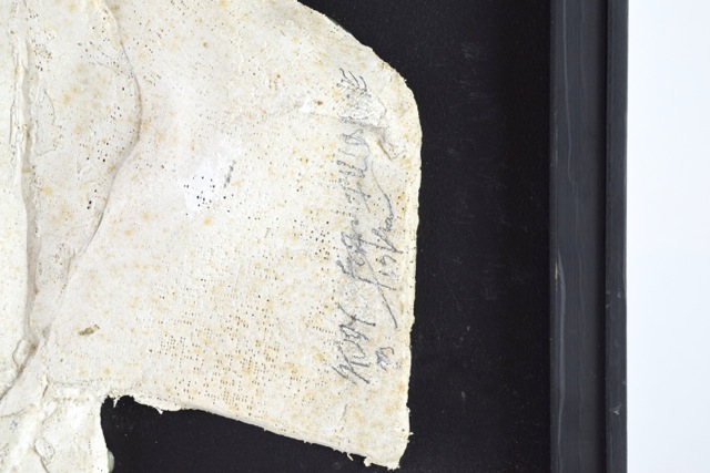 Original Tuska Paper Mâché Relief Sculpture "Study For Illumine"