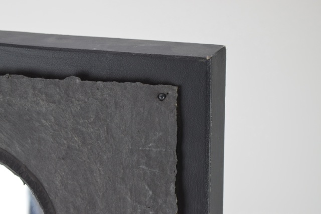 Original Tuska Cast Paper Bas-Relief Sculpture "Bubble"