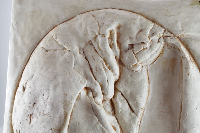 Original Tuska Fiberglass Bas-Relief Sculpture