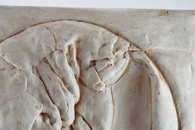 Original Tuska Fiberglass Bas-Relief Sculpture