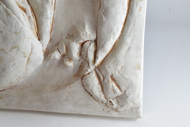 Original Tuska Fiberglass Bas-Relief Sculpture