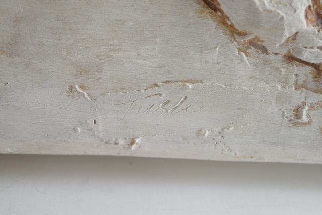 Original Tuska Fiberglass Bas-Relief Sculpture