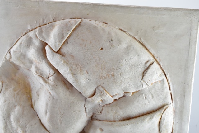 Original Tuska Fiberglass Bas-Relief Sculpture