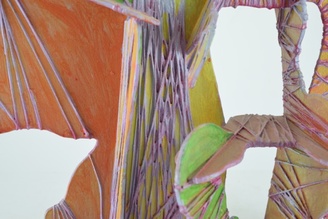 Original Tuska Mixed Media Sculpture "Conversation"