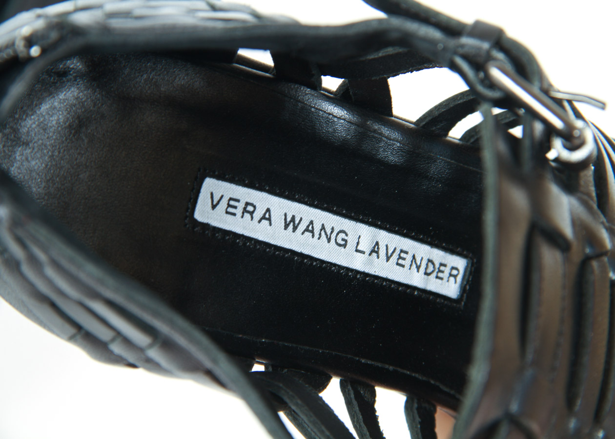 Vera Wang Lavender Platform Wedges