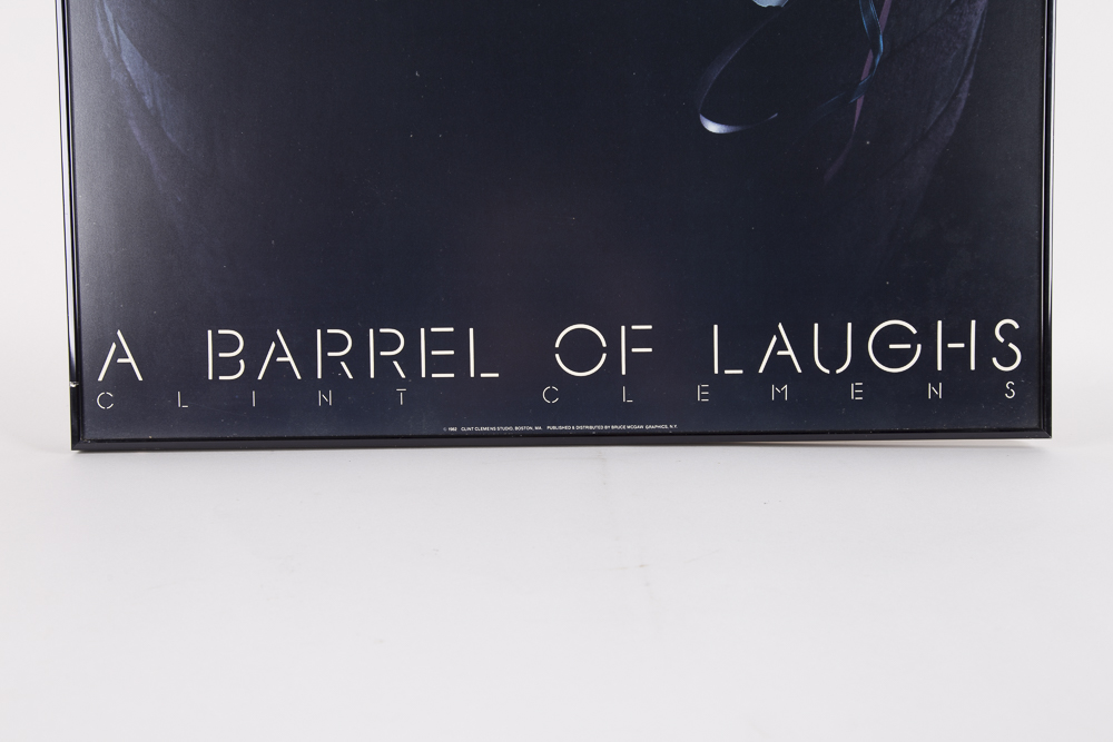 Clint Clements "A Barrel of Laughs" Framed Print