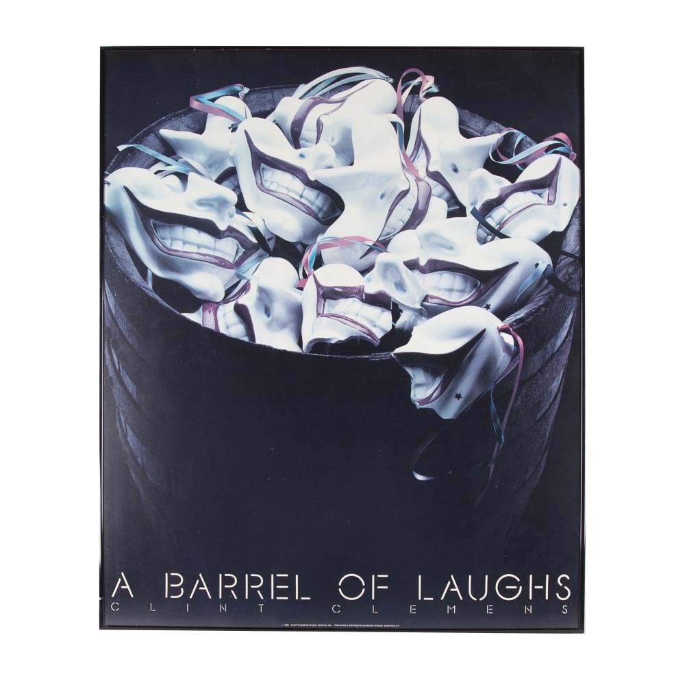 Clint Clements "A Barrel of Laughs" Framed Print