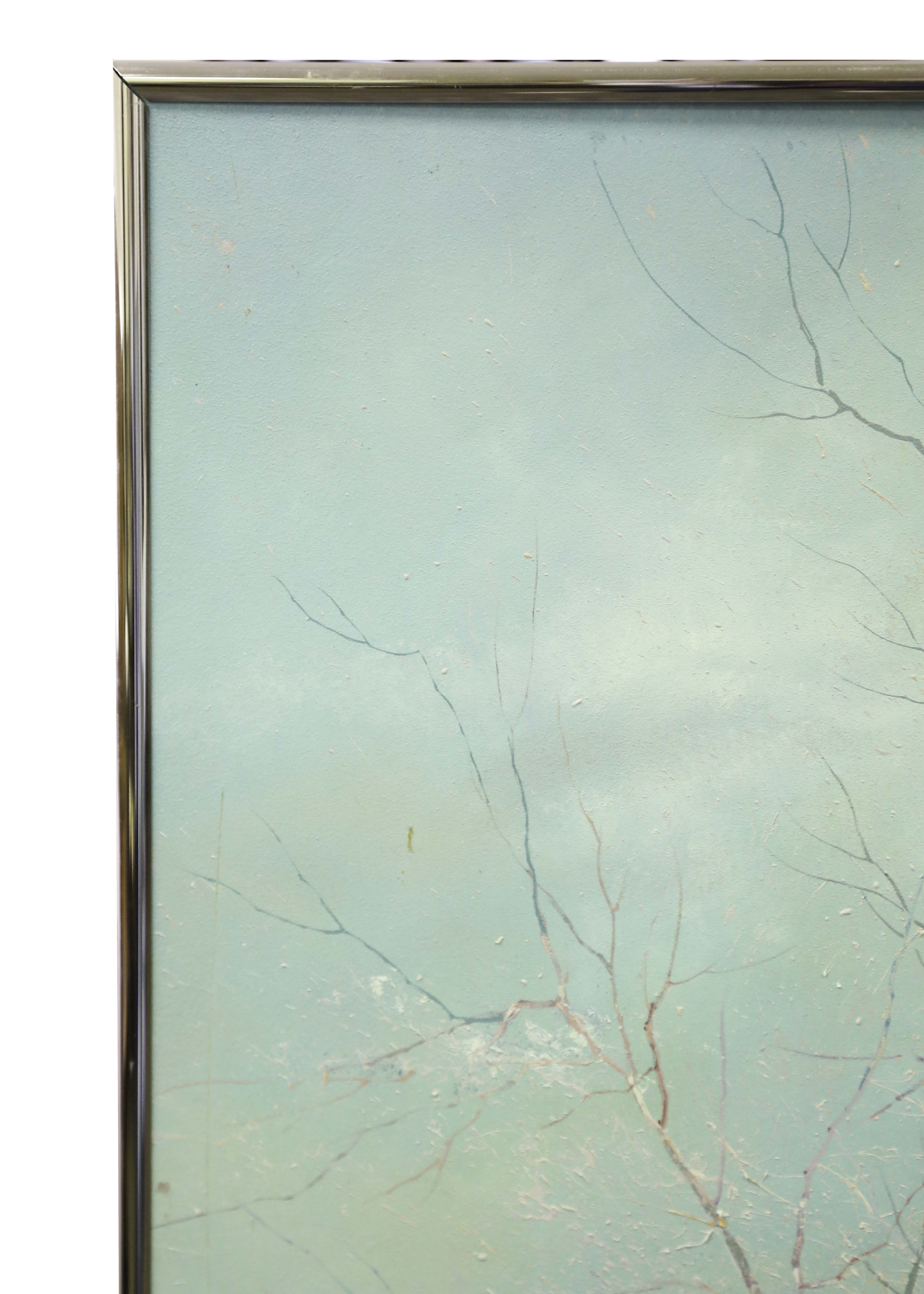 Jane Duncan Stogner Oil on Board Painting