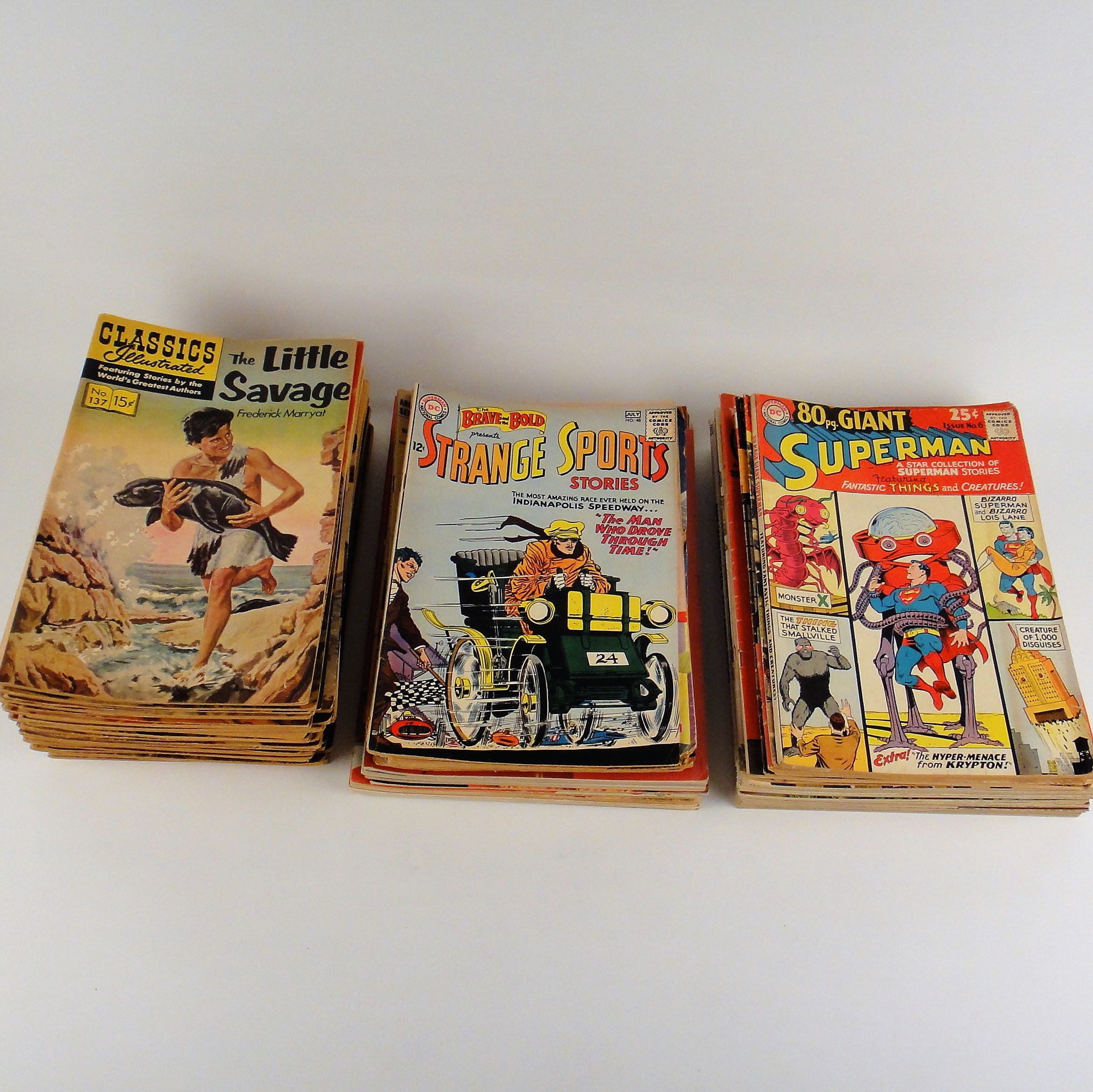 Eighty-Four Vintage Comic Books 1960s & 1970s