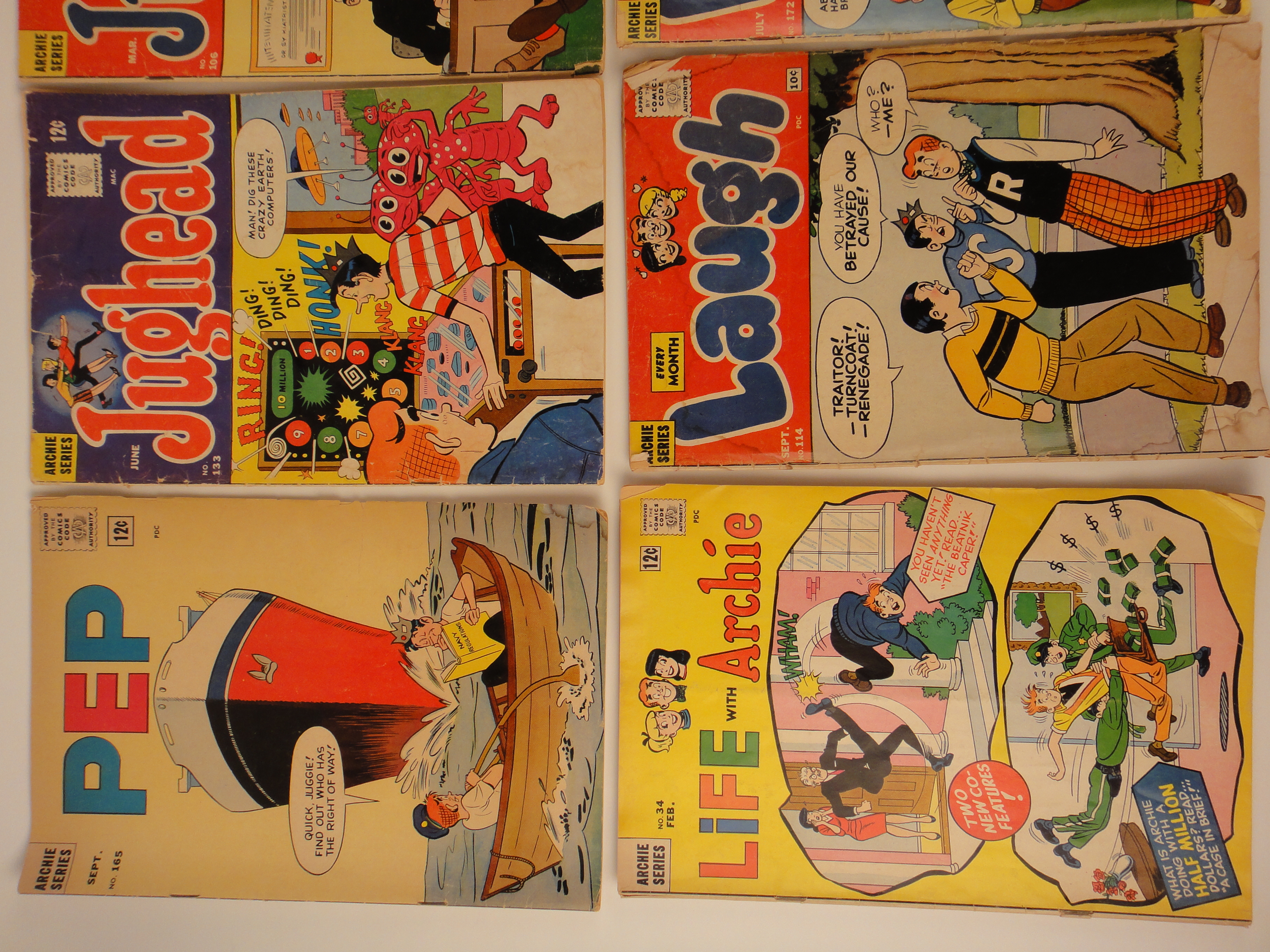 Eighty-Four Vintage Comic Books 1960s & 1970s