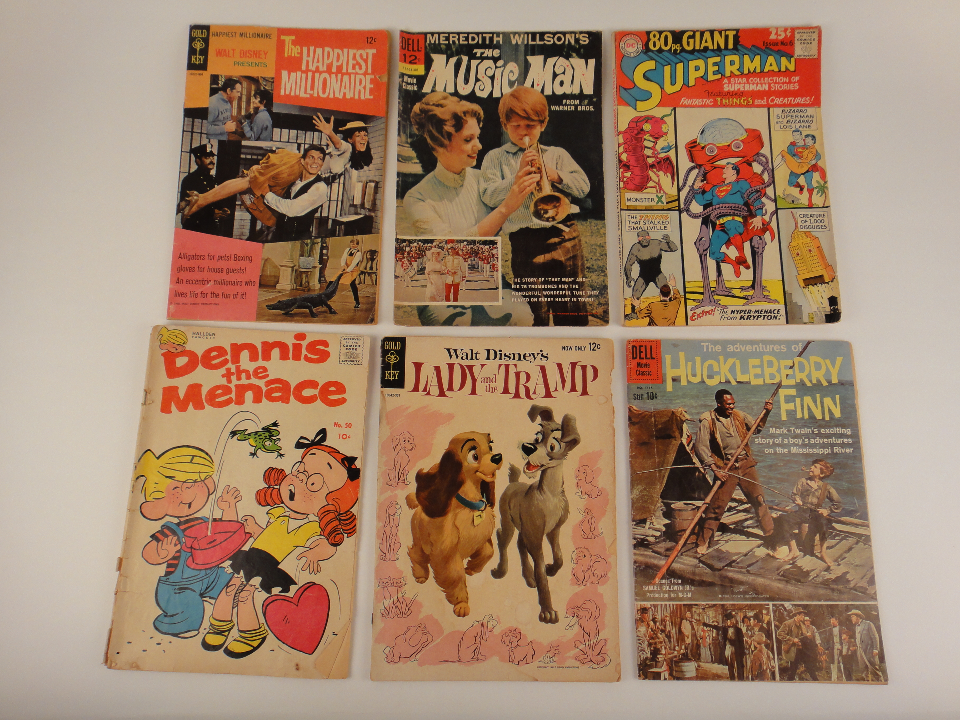 Eighty-Four Vintage Comic Books 1960s & 1970s