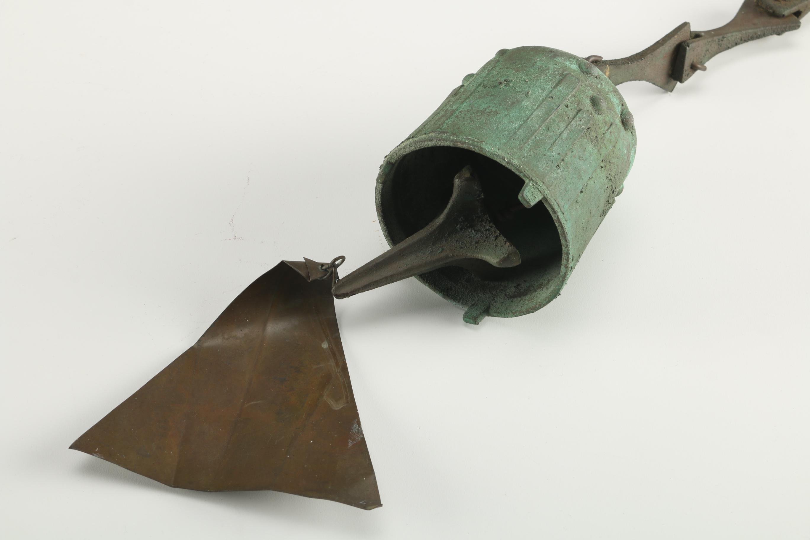 Paolo Soleri Italian Copper Wind Chime