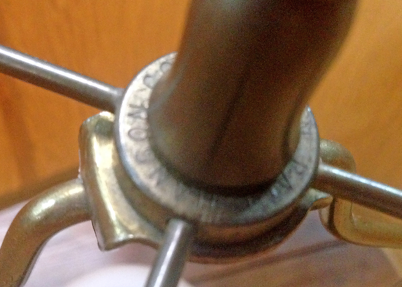 Vintage Mid-Century Paul Hanson Samurai Helmet Table Lamp