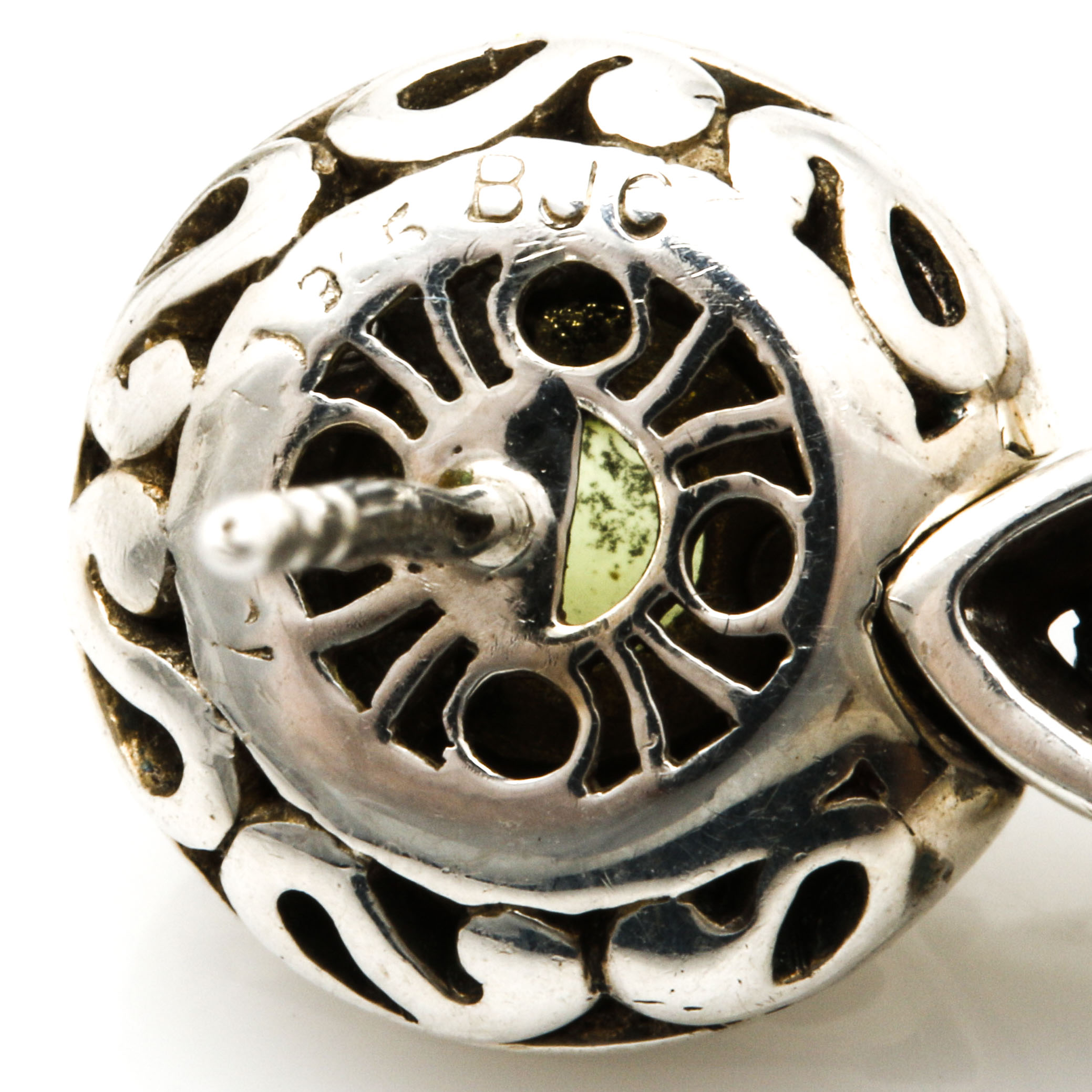 Samuel B. Behnam Sterling Silver Necklace and Earring Set