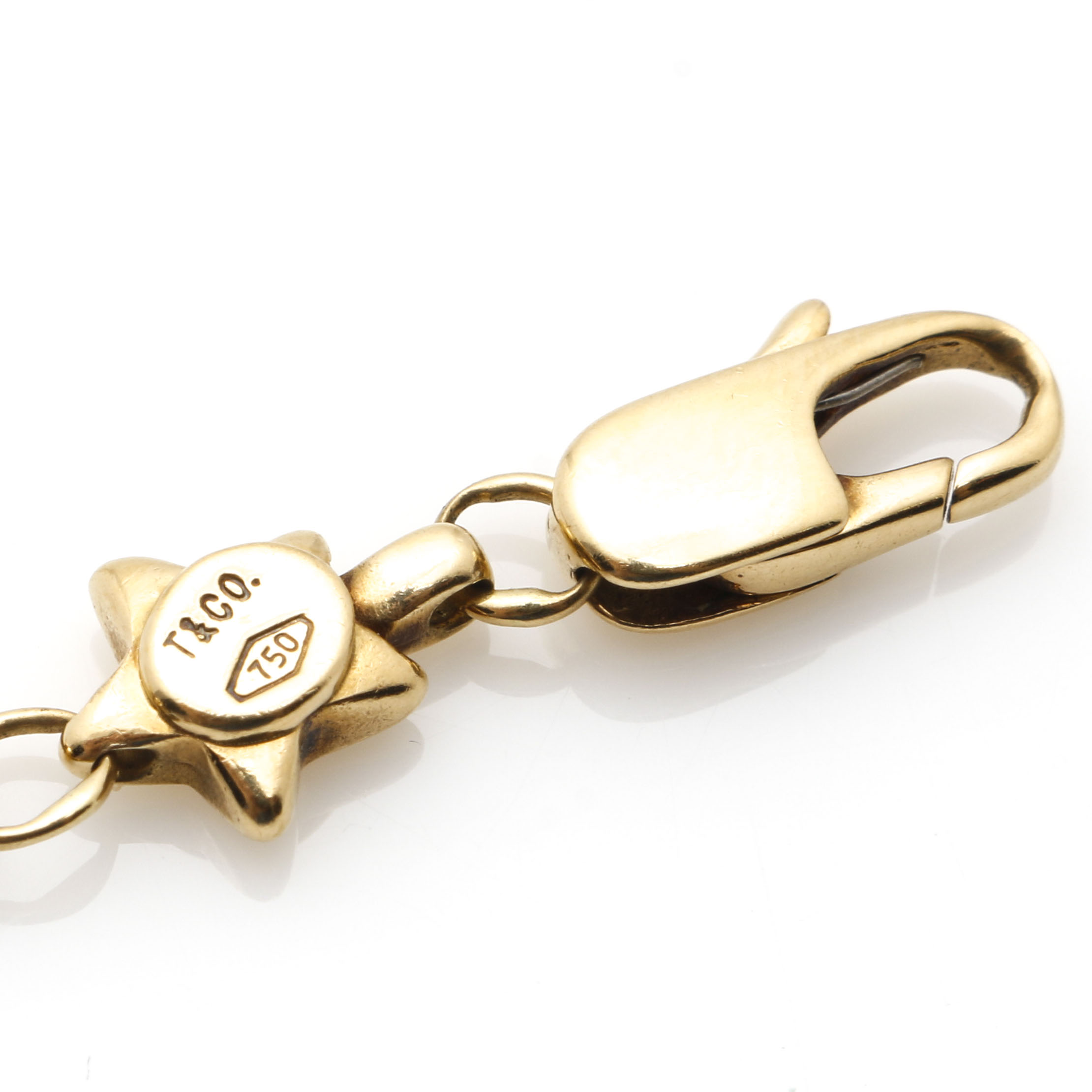 Tiffany & Co 18K Yellow Gold Star Bracelet