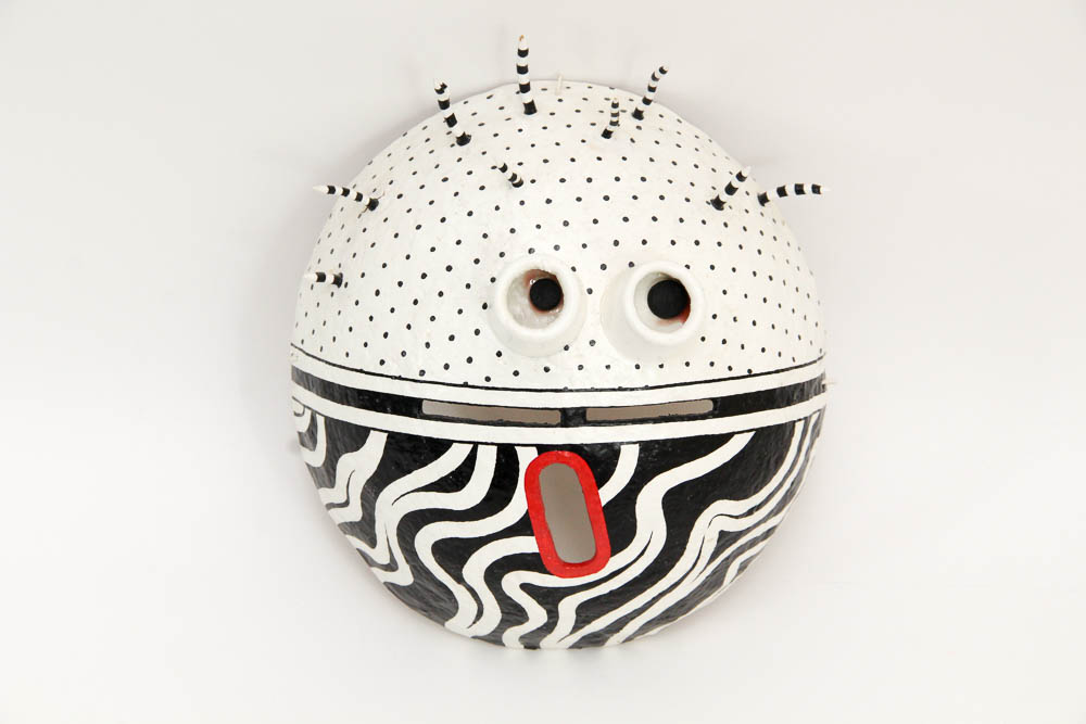 Original Paper Maché Wall Art Mask