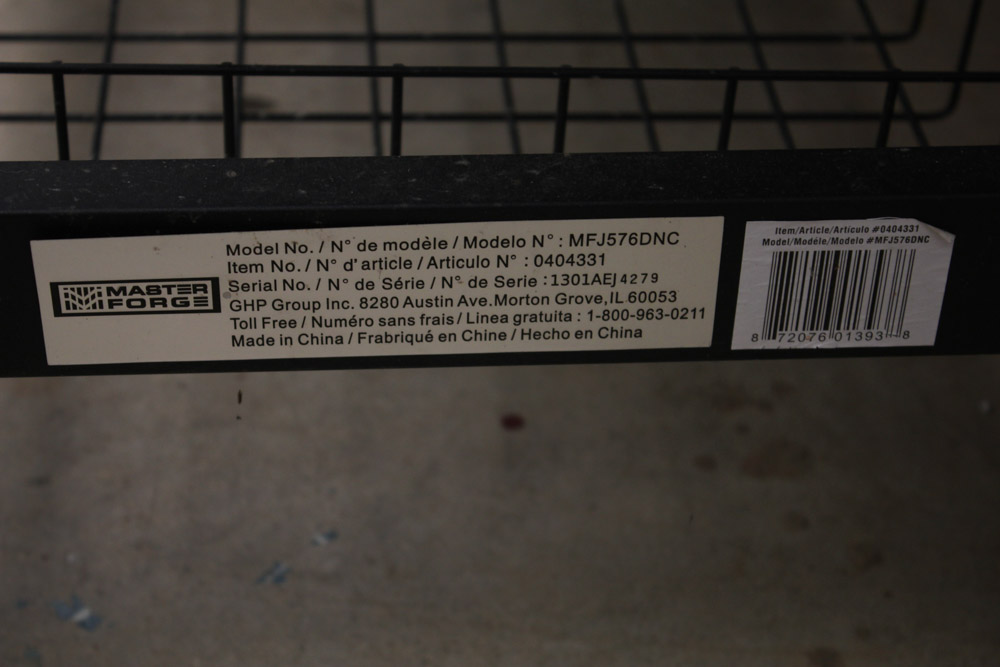 Master Forge Charcoal Grill with 2 Covers