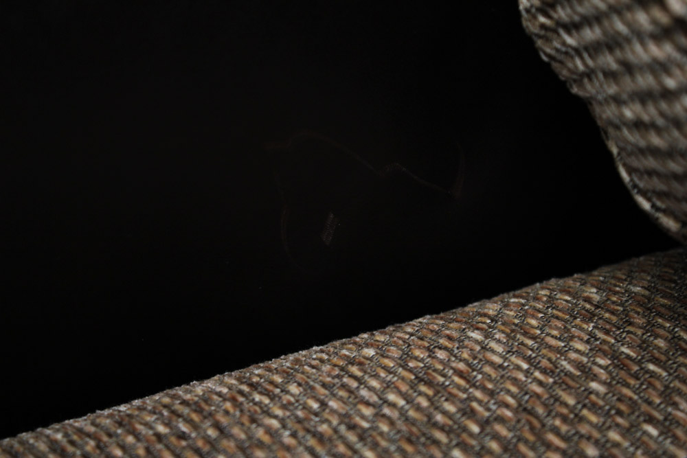 Bernhardt Leather and Fabric Sofa