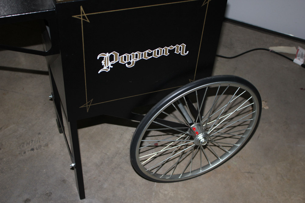 Gold Medal Antique Deluxe 60 Popcorn Machine and Cart