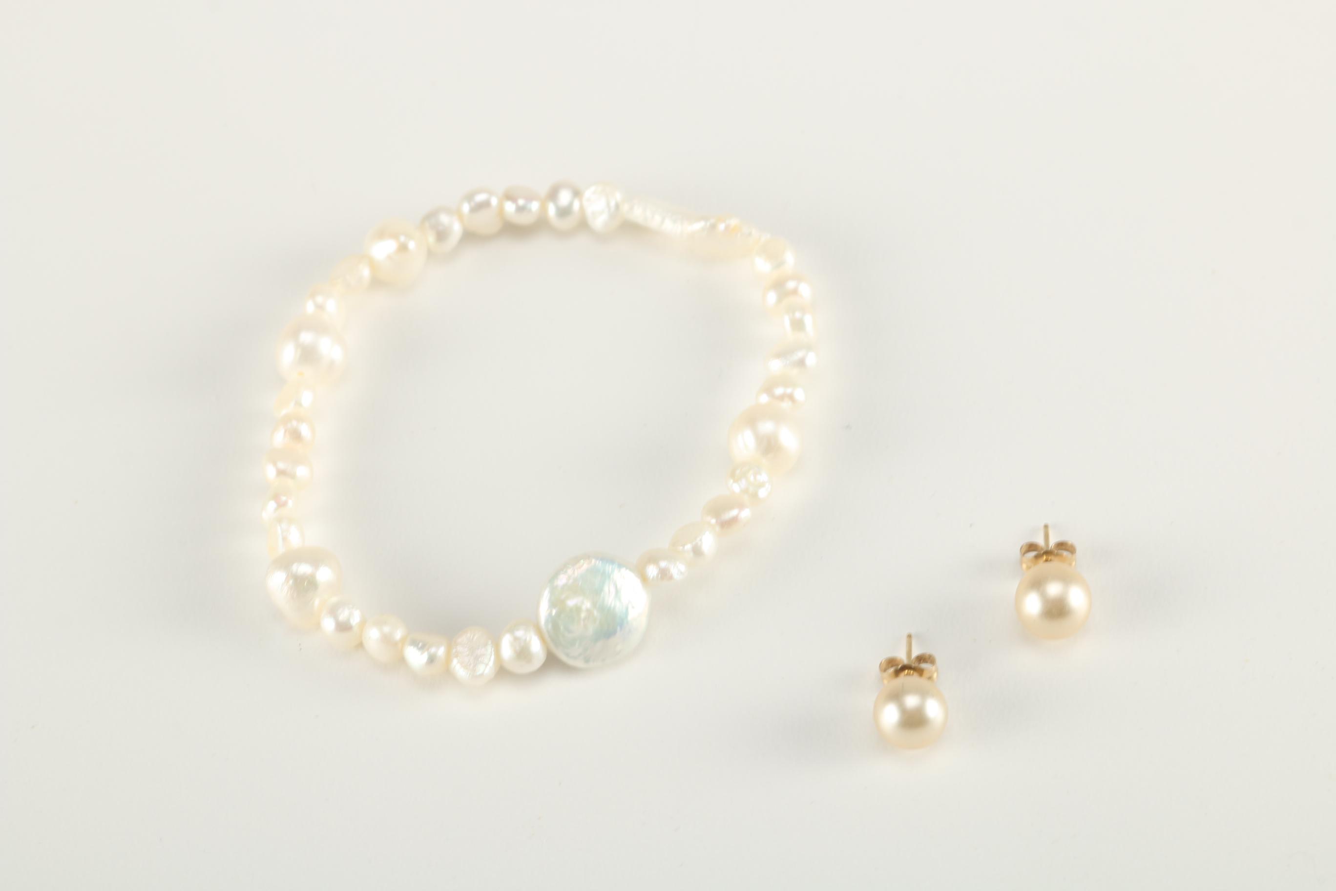 Faux Pearl Necklaces and Bracelets
