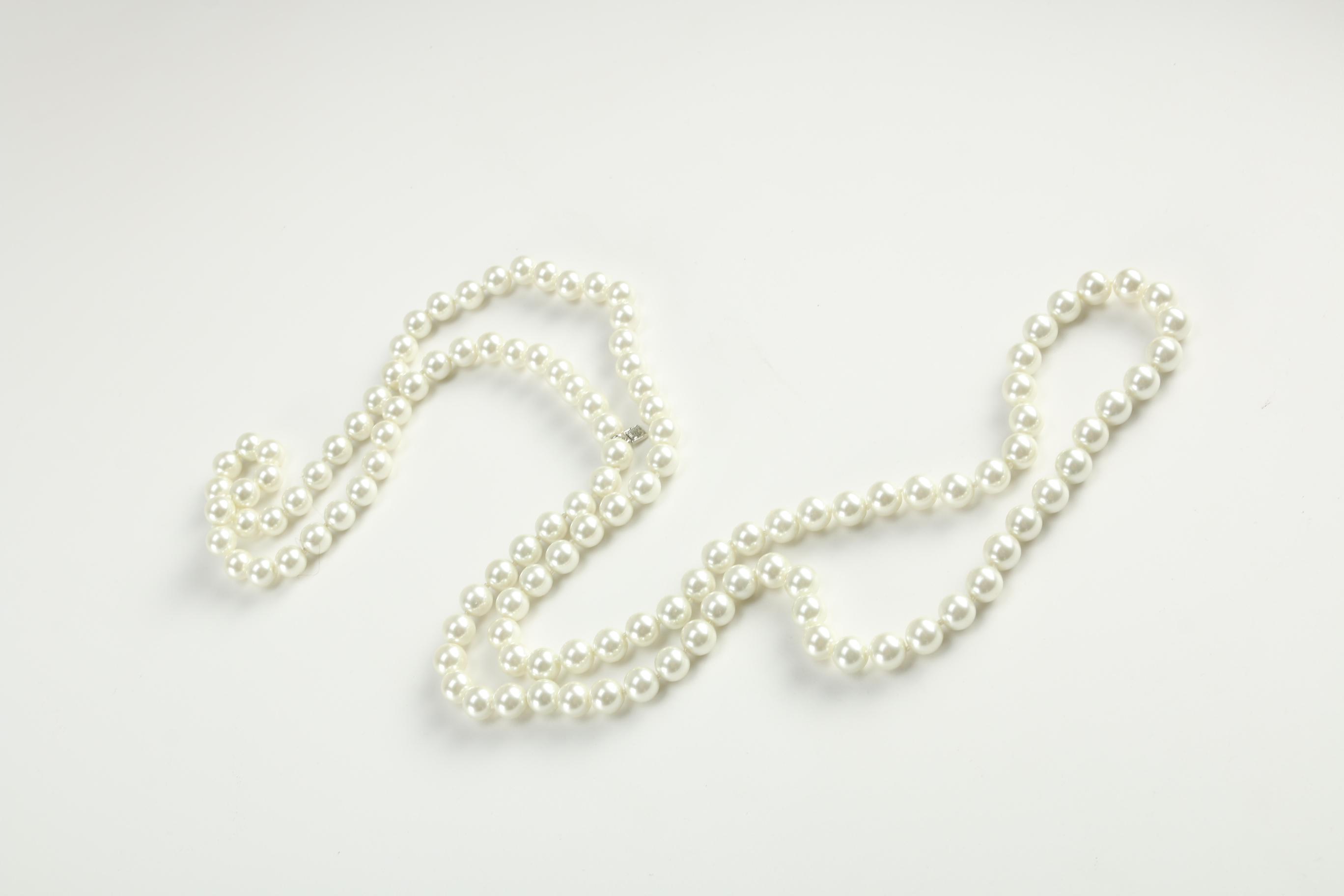 Faux Pearl Necklaces and Bracelets