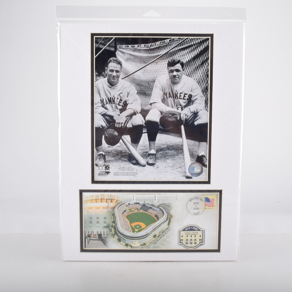 Yankee Stadium Final Season U.S. Postage Stamp Displays