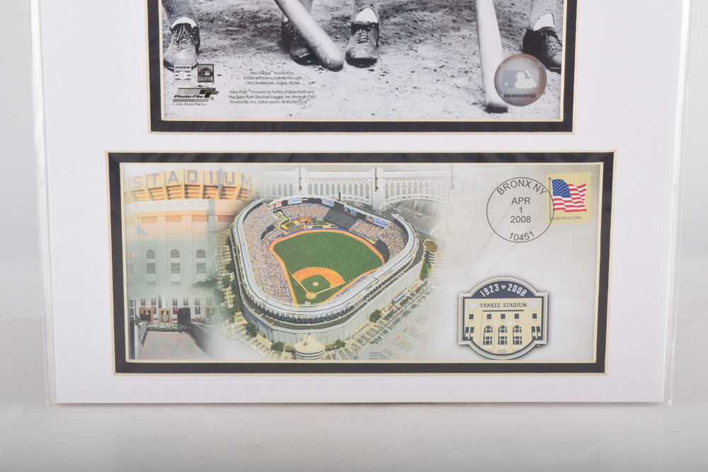 Yankee Stadium Final Season U.S. Postage Stamp Displays