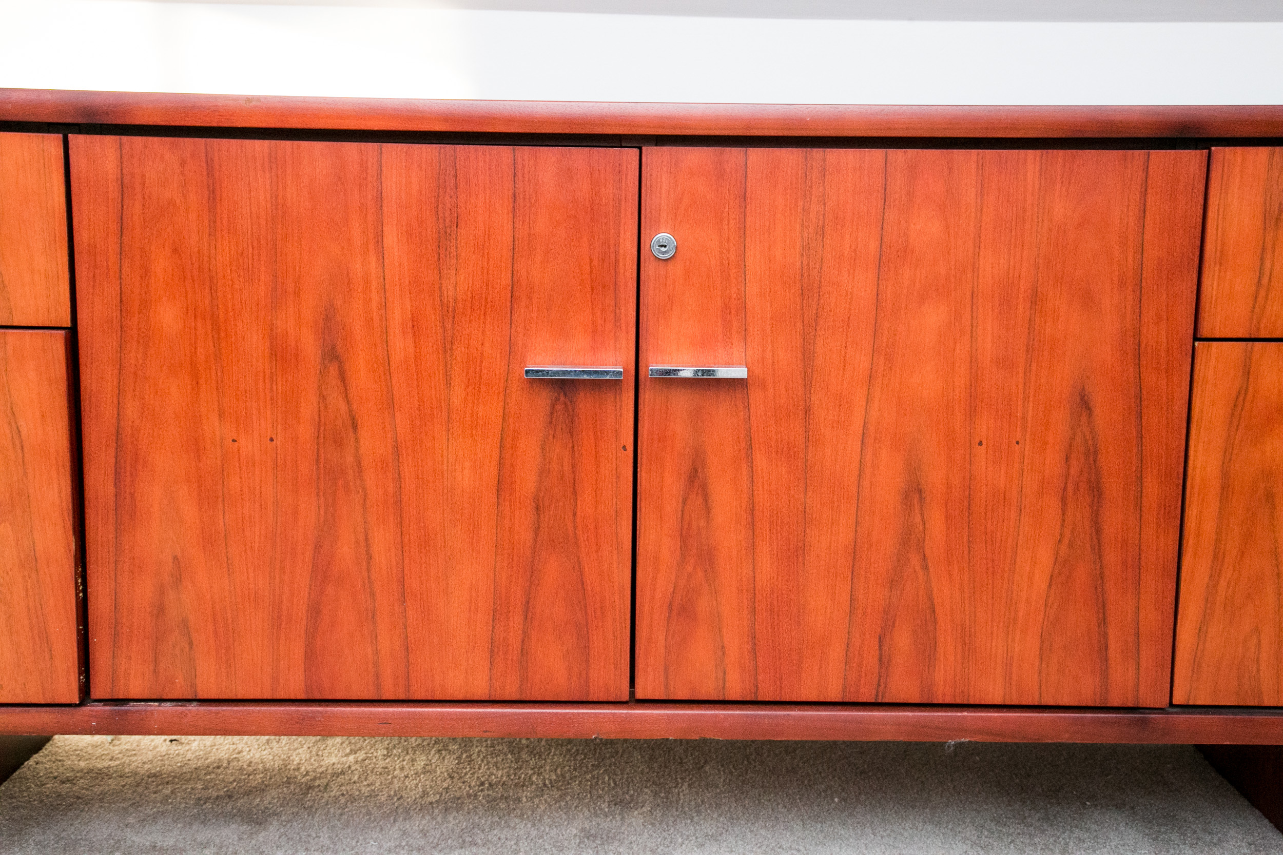 Mid Century Modern Rosewood Credenza by BiltRite