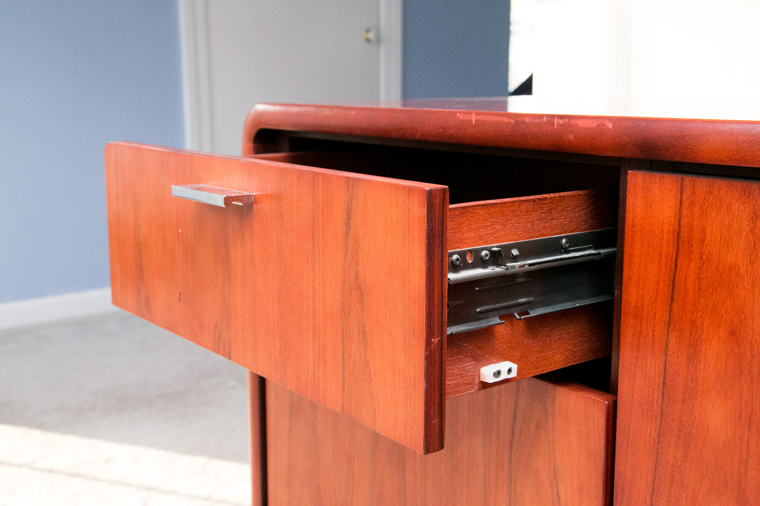 Mid Century Modern Rosewood Credenza by BiltRite