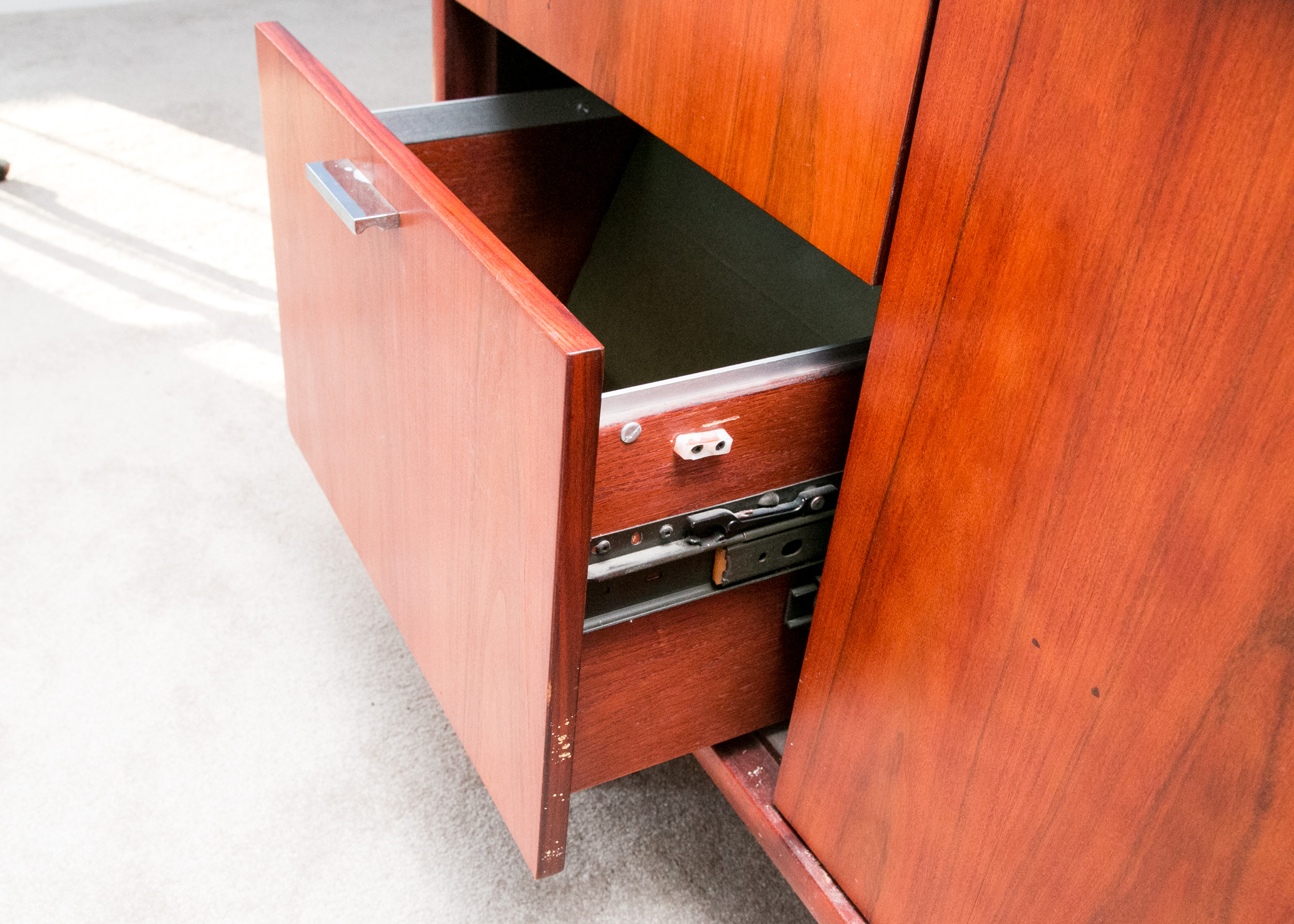Mid Century Modern Rosewood Credenza by BiltRite
