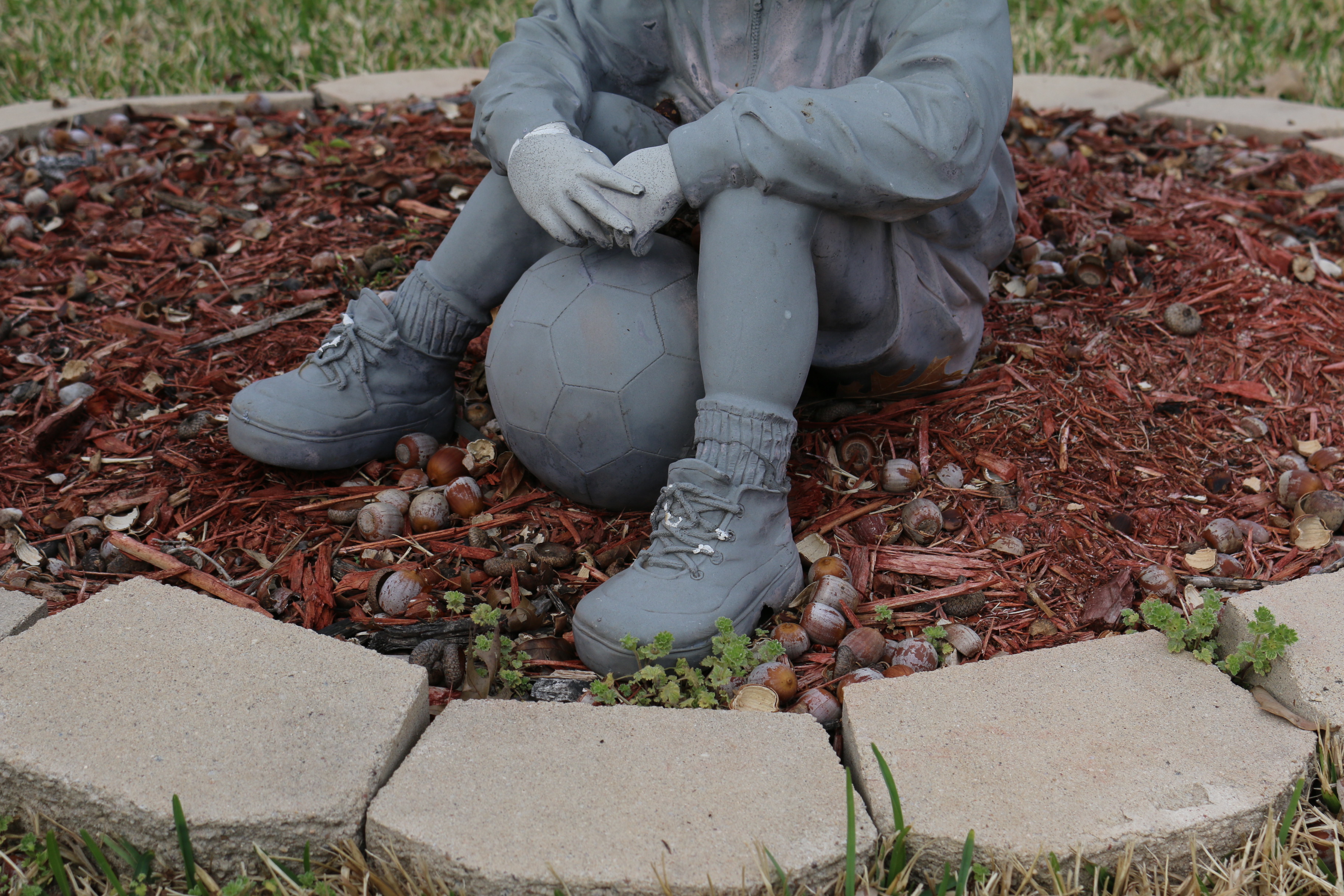 Child Garden Statue