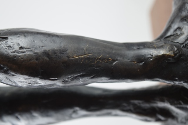 Original Tuska Bronze Nude Sculpture