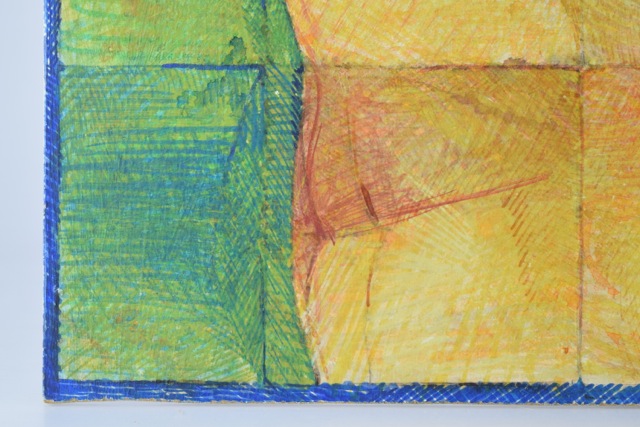 Tuska Mixed Media Drawing Circa 1968