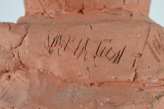 Original Tuska Clay Sculpture "John Sherman Cooper Variation I" Circa 1985