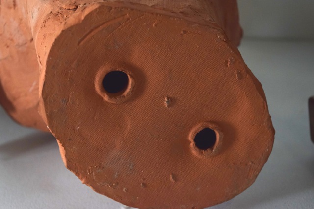 Original Tuska Clay Sculpture "John Sherman Cooper Variation I" Circa 1985