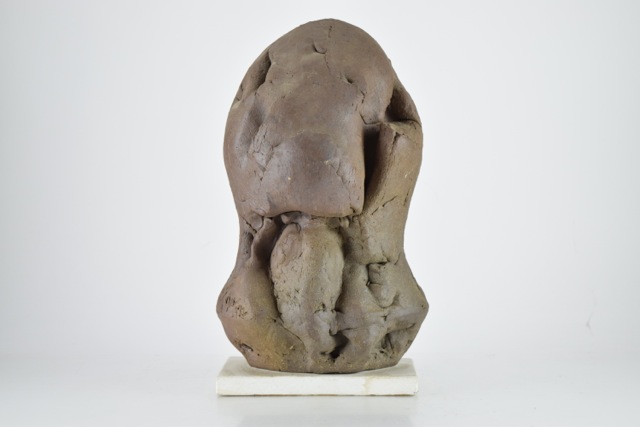 Original Tuska Clay Bust Sculpture